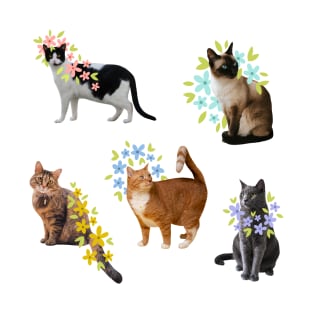 flower kitties T-Shirt