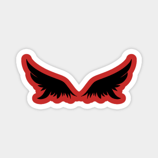 Black Wings Magnet