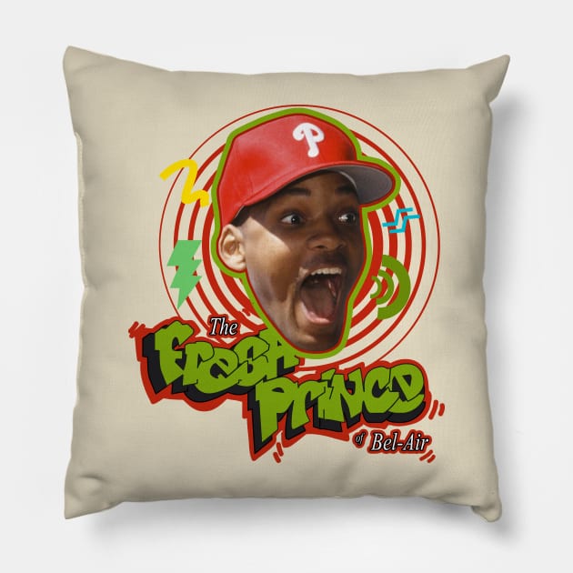 the fresh prince of bel air HAAAAA Pillow by mynamekian