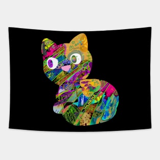 Chaos cat Tapestry