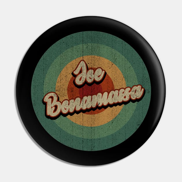 Circle Retro Vintage Joe Bonamassa Pin by Jokowow