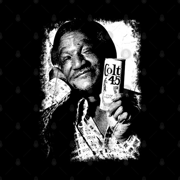 Redd Foxx Beer Vintage Distressed by GothBless