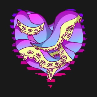 Aesthetic Tentacle Heart T-Shirt