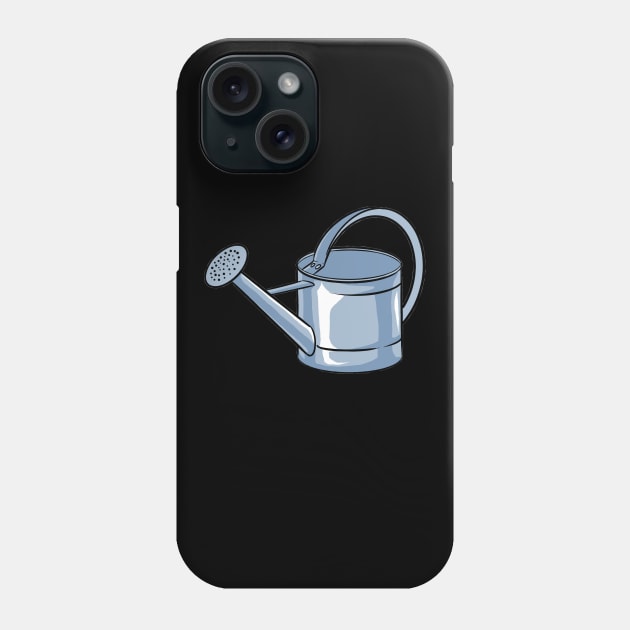 Watering Can Gardener Phone Case by fromherotozero