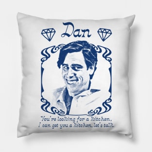 Dan / Alan Partridge Original Fan Art Design Pillow