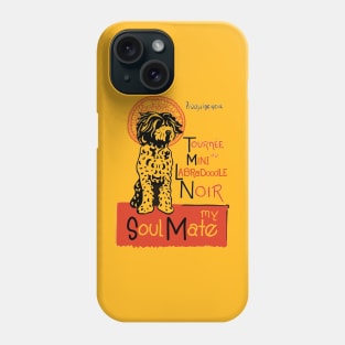 Cute Mini Labradoodle Soul Mate Phone Case