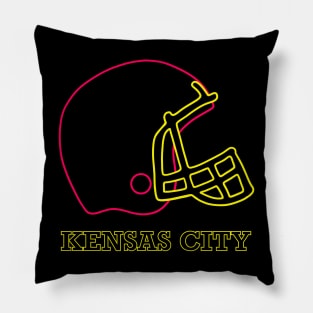 Kansas City Chiefs Retro Helmet Pillow
