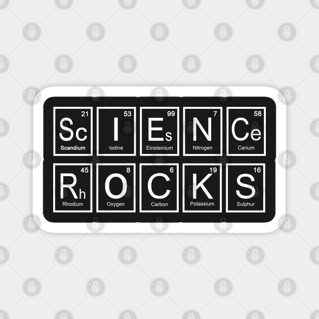 Science Rocks Magnet by KsuAnn