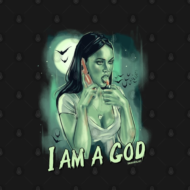 I am a God T-Shirt by BwanaDevilArt by BwanaDevilArt