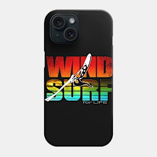 Windsurf for Life Sunset Colors Phone Case