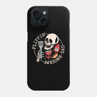 Flippin Awesome Dad Skull Phone Case