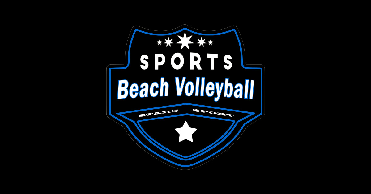 Sports Beach volleyball - Beach Volleyball - Sticker | TeePublic