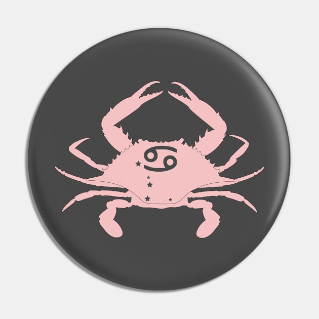 Cancer (Baby Pink) Pin by ziafrazier