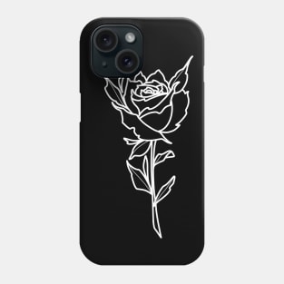 White rose 1 Phone Case