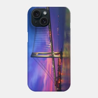 Verrazano Narrows Bridge Digital water color Phone Case