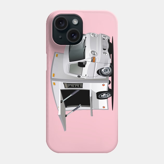 Cartoon truck Phone Case by Mechanik