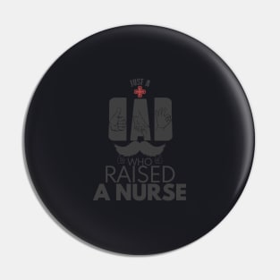 Awesome Nurse Design Pin