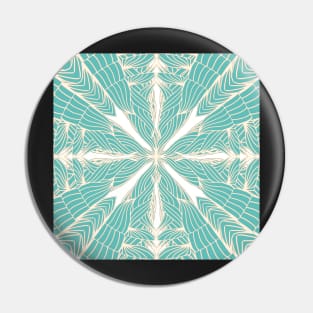 Teal n’ Beige Ripples Mandala - Intricate Digital Illustration - Colorful Vibrant and Eye-catching Design for printing on t-shirts, wall art, pillows, phone cases, mugs, tote bags, notebooks and more Pin