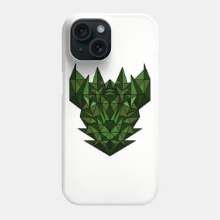 Green Dragon - Geometric Abstract Phone Case