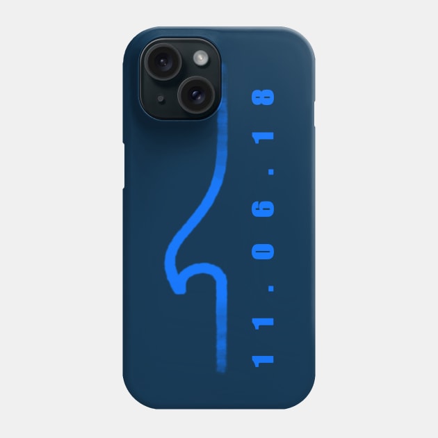 Blue Wave Phone Case by SeattleDesignCompany