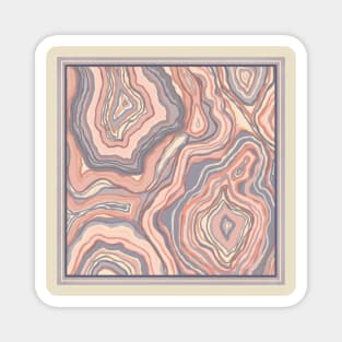 Pastel Agate Magnet