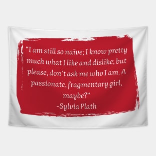 Sylvia Plath Tapestry