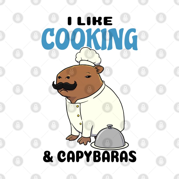 I like Cooking and Capybaras by capydays