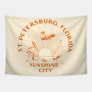 1925 St. Petersburg Florida Tapestry