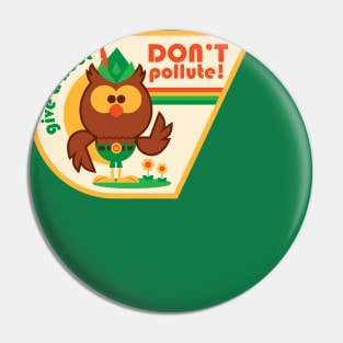 Don't Pollute Pin