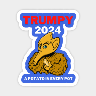 TRUMPY 2024 - A Potato in Every Pot Magnet