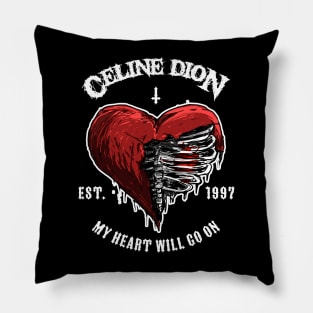 Celine Dion Metal v2 Pillow