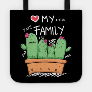 cactus family love Tote