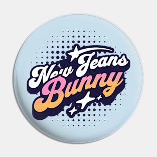 New Jeans Newjeans bunny typography text tokki kpop | Morcaworks Pin