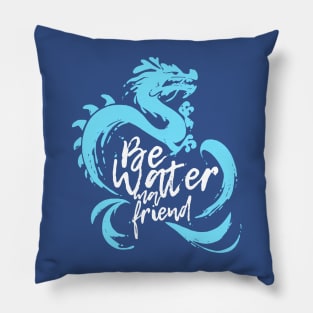 Be Water My Friend 2 Pillow