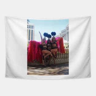 Vegas Gals Tapestry