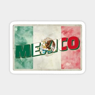 Mexico Vintage style retro souvenir Magnet
