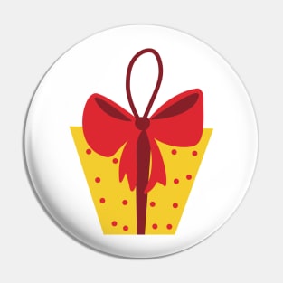 RED YELLOW GIFT TEXTURE Pin