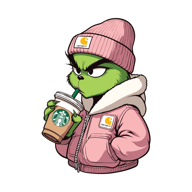 Grinch Starbies Her by Arch City Tees