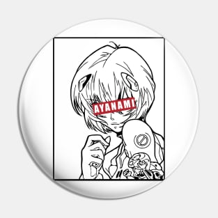 Rei ayanami Pin