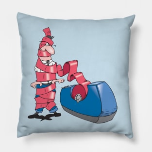 Red Tape Pillow