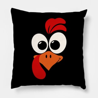 Turkey Face Pillow