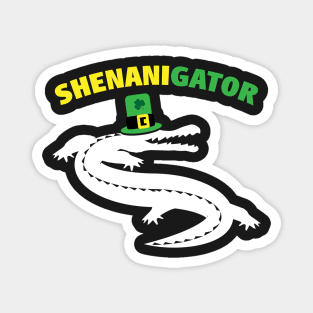 Shenanigator St Patricks Day Doodle Magnet