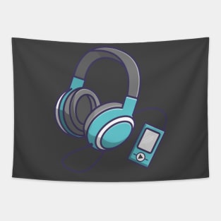 headphone and airpods Tapestry