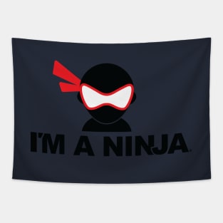 I'M A NINJA (Red Mask) Tapestry