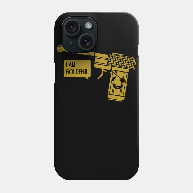 Golden! Phone Case by calbers