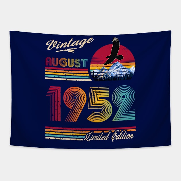 August 1952 Birthday Tapestry by Green Splash