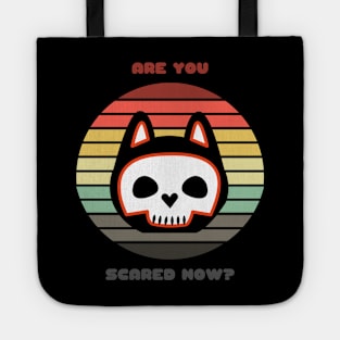 Sunset Cat / Are You Scared Now? Tote