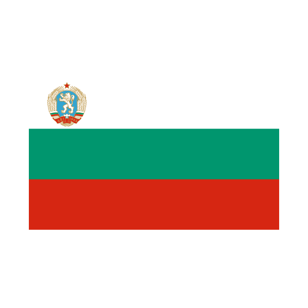 Socialist Bulgarian flag by AidanMDesigns