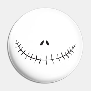 A Skeletons Grin Pin