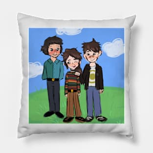 Family portrait Pillow